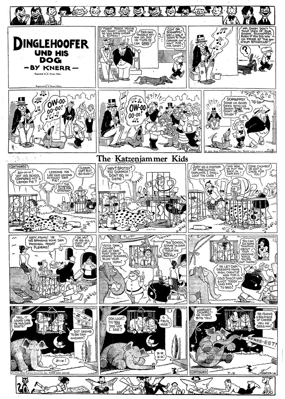 VO de la planche du 19/07/1936