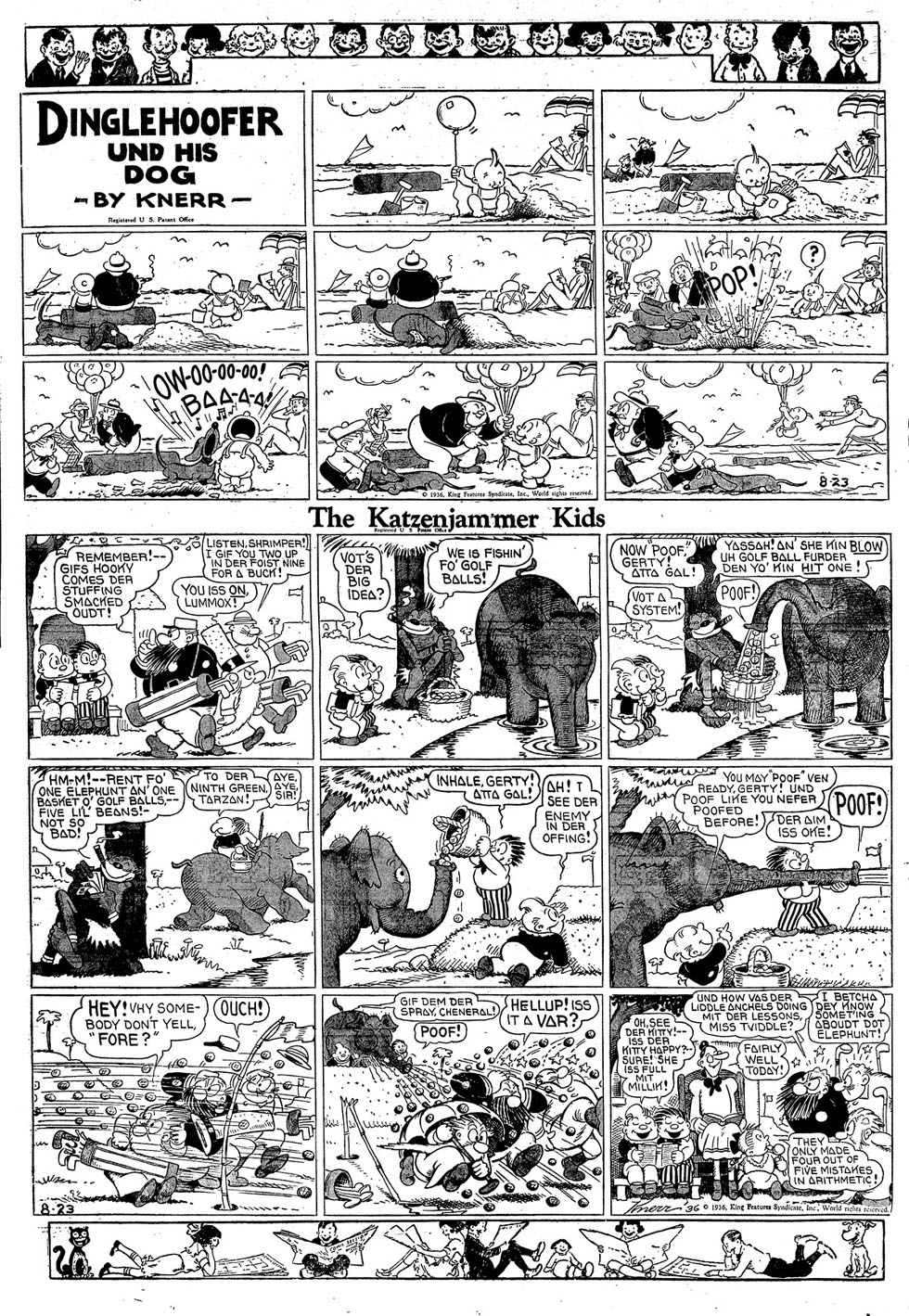 VO de la planche du 23/08/1936