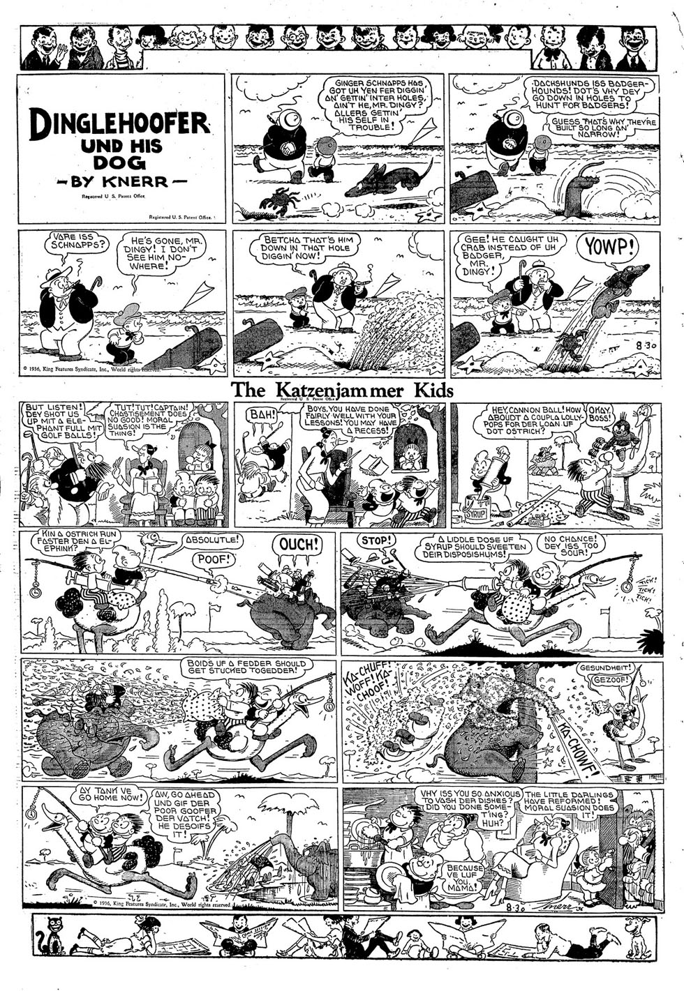 VO de la planche du 30/08/1936