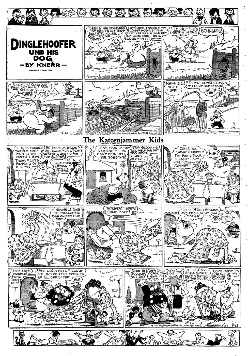 VO de la planche du 13/09/1936