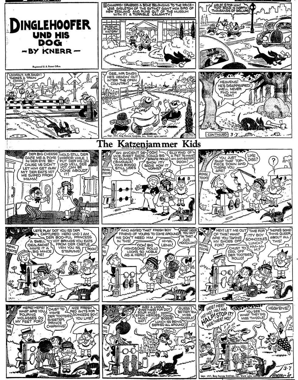 VO de la planche du 07/03/1937