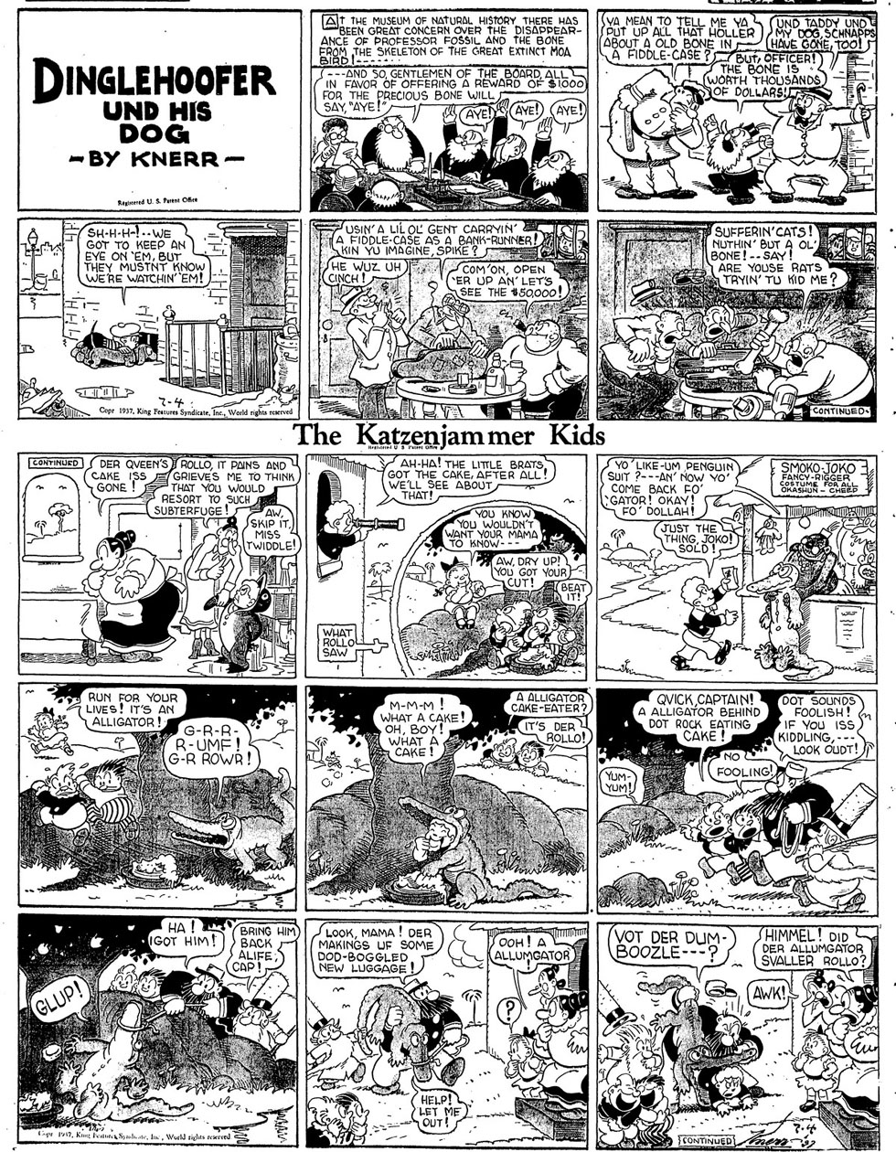 VO de la planche du 04/07/1937