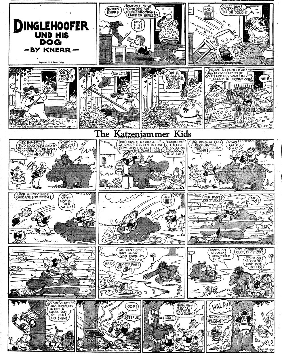 VO de la planche du 03/10/1937