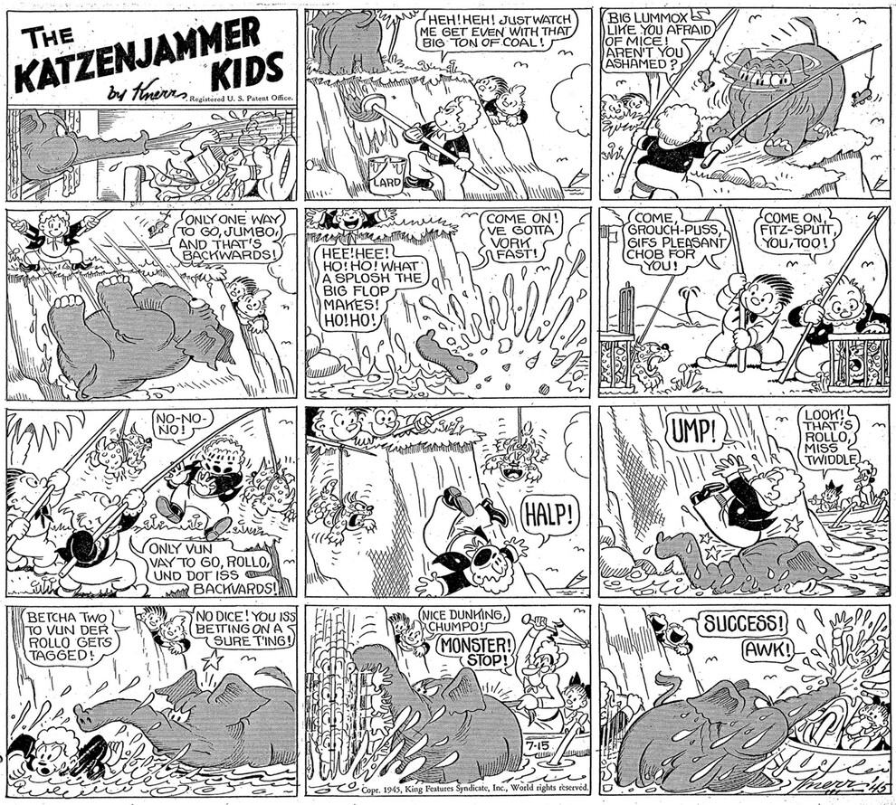 VO de la planche du 15/07/1945