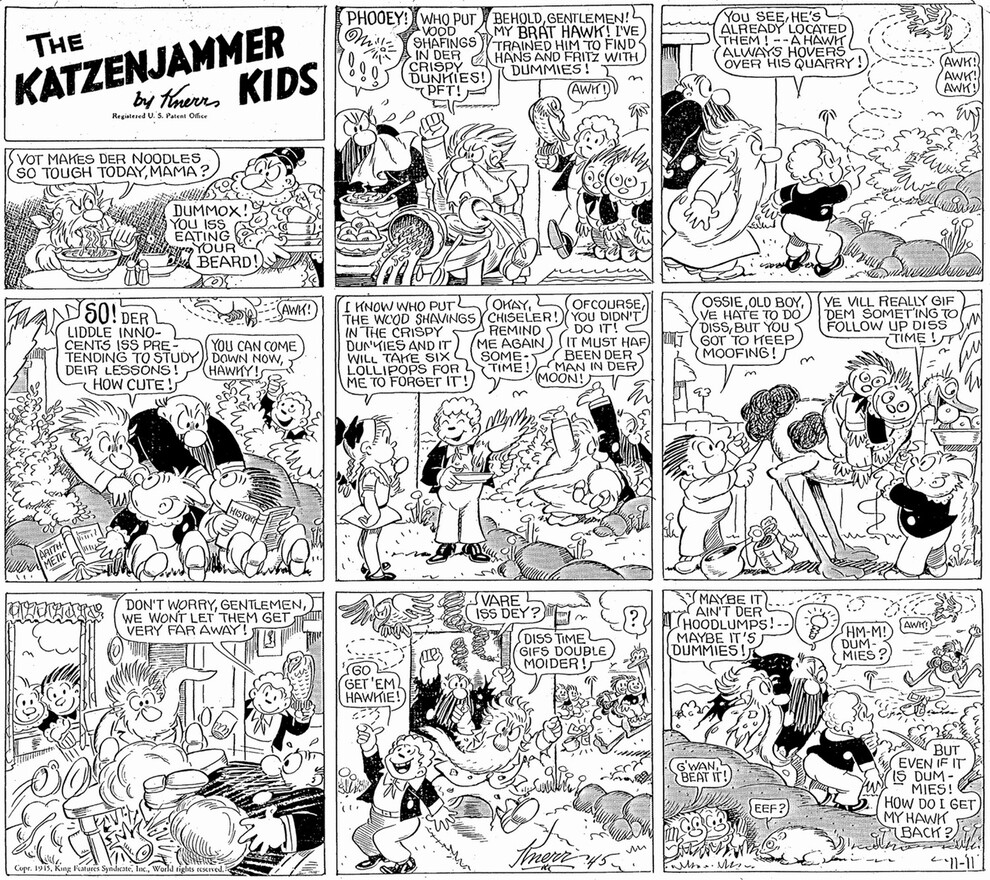 VO de la planche du 11/11/1945