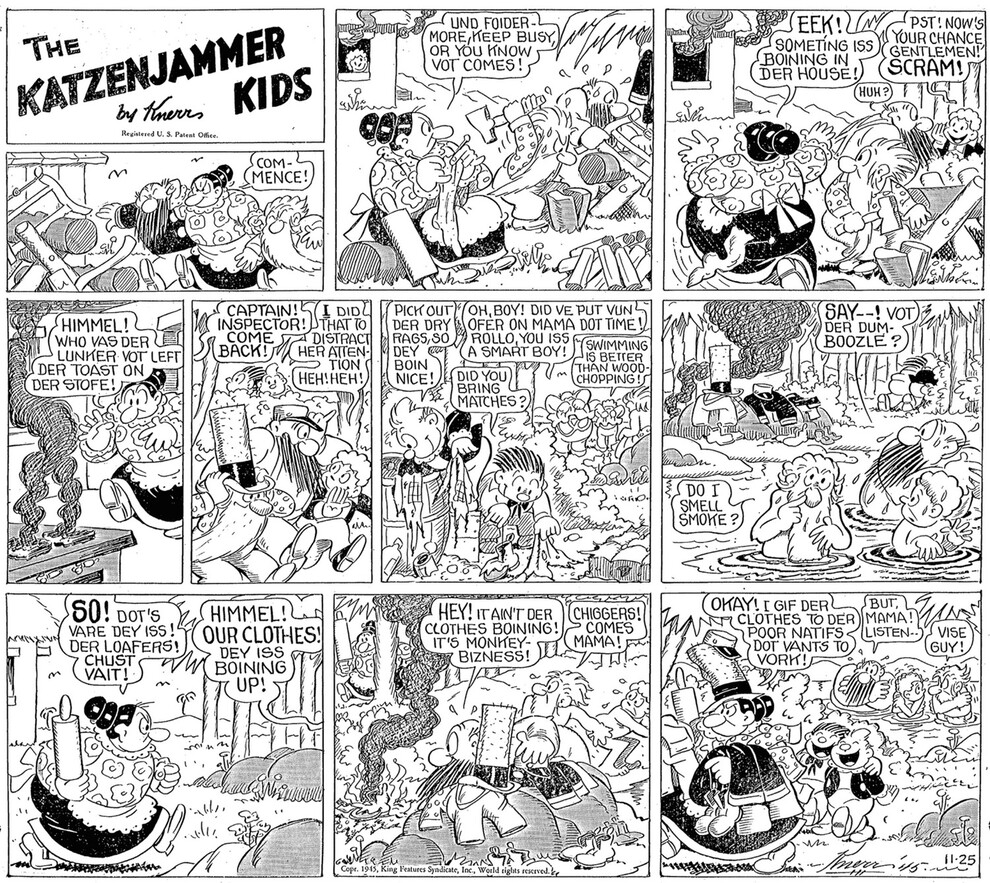 VO de la planche du 25/11/1945