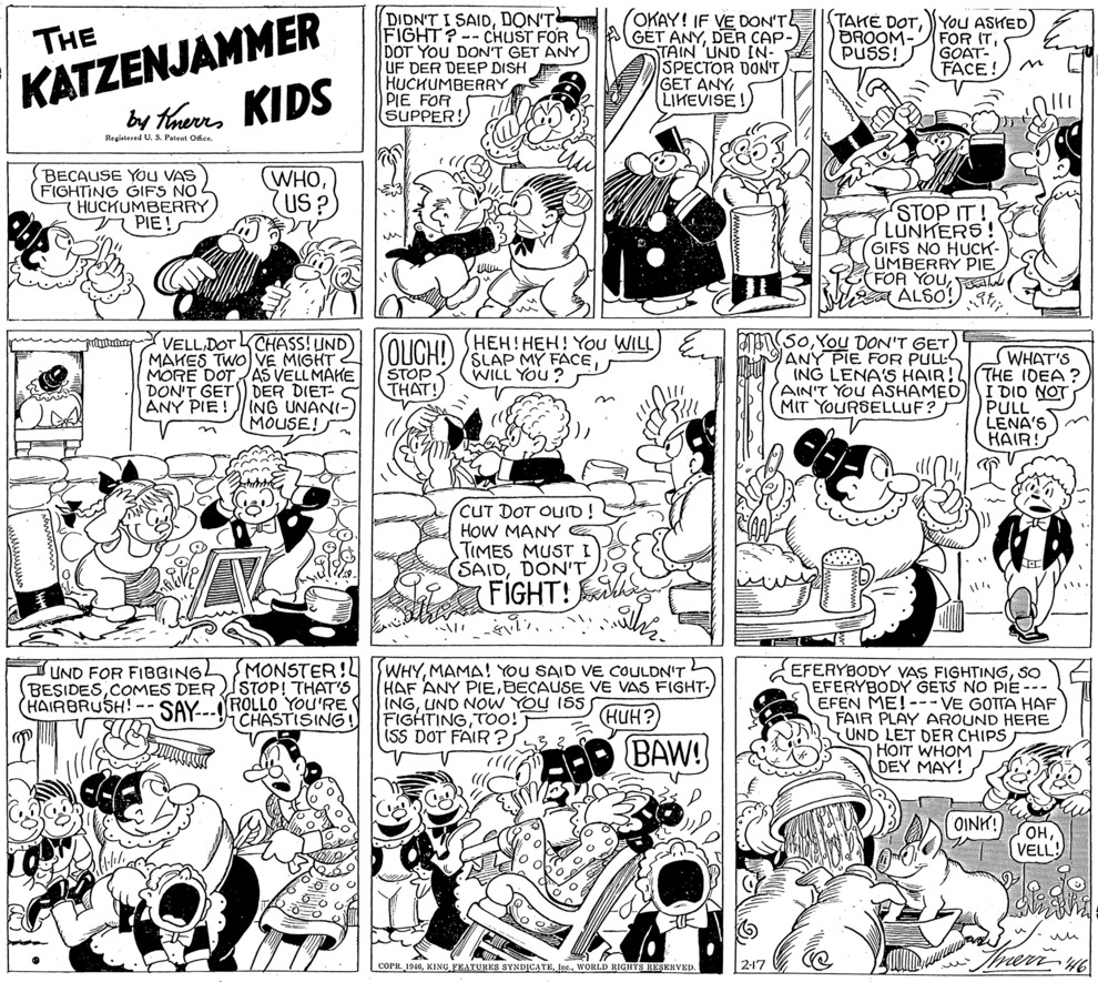 VO de la planche du 17/02/1946