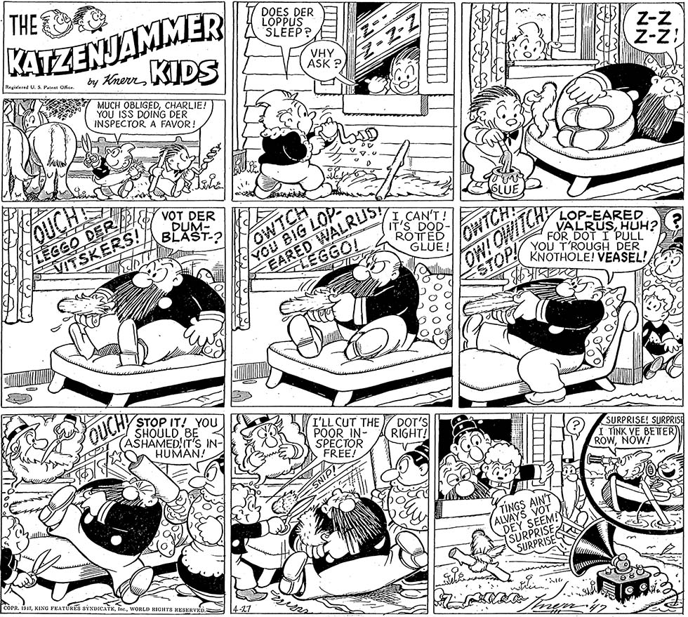 VO de la planche du 27/04/1947