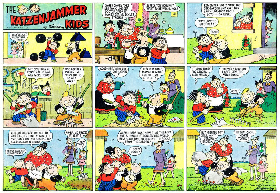 VO de la planche du 14/12/1947