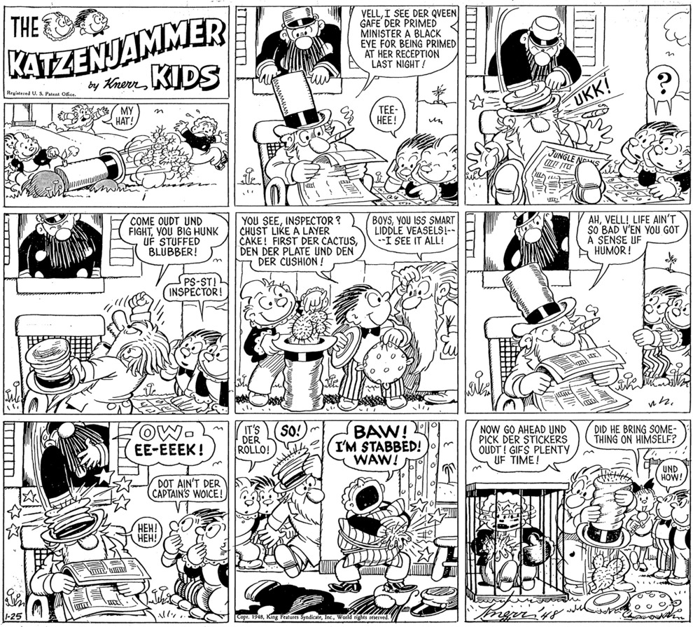 VO de la planche du 25/01/1948