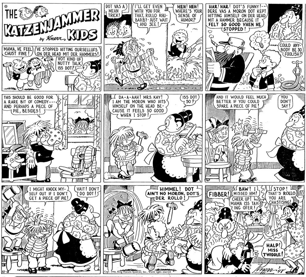VO de la planche du 03/10/1948