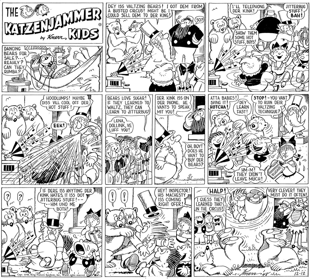 VO de la planche du 12/12/1948
