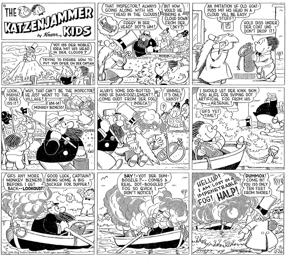 VO de la planche du 26/12/1948