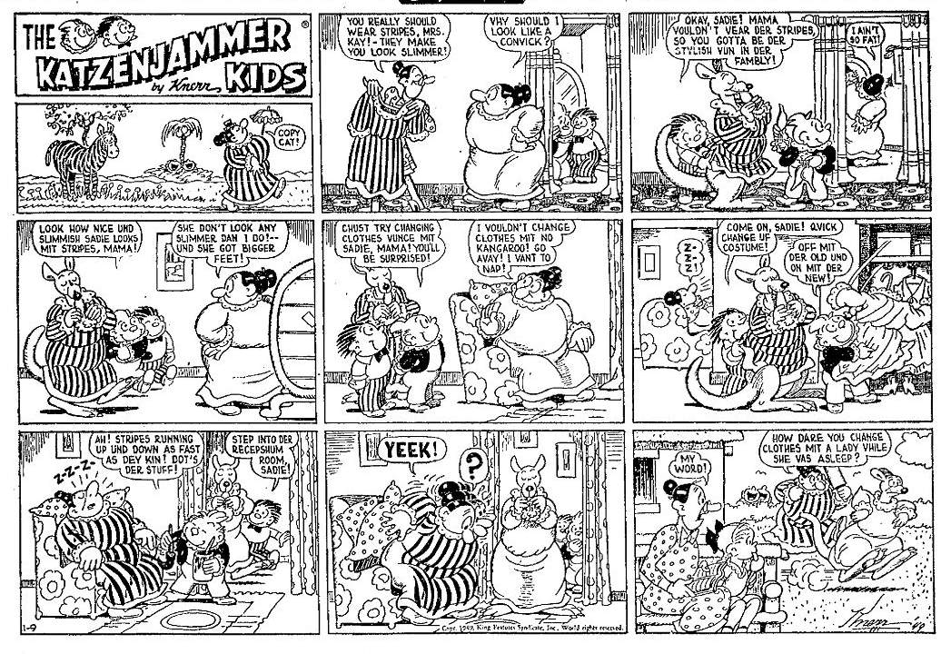 VO de la planche du 09/01/1949