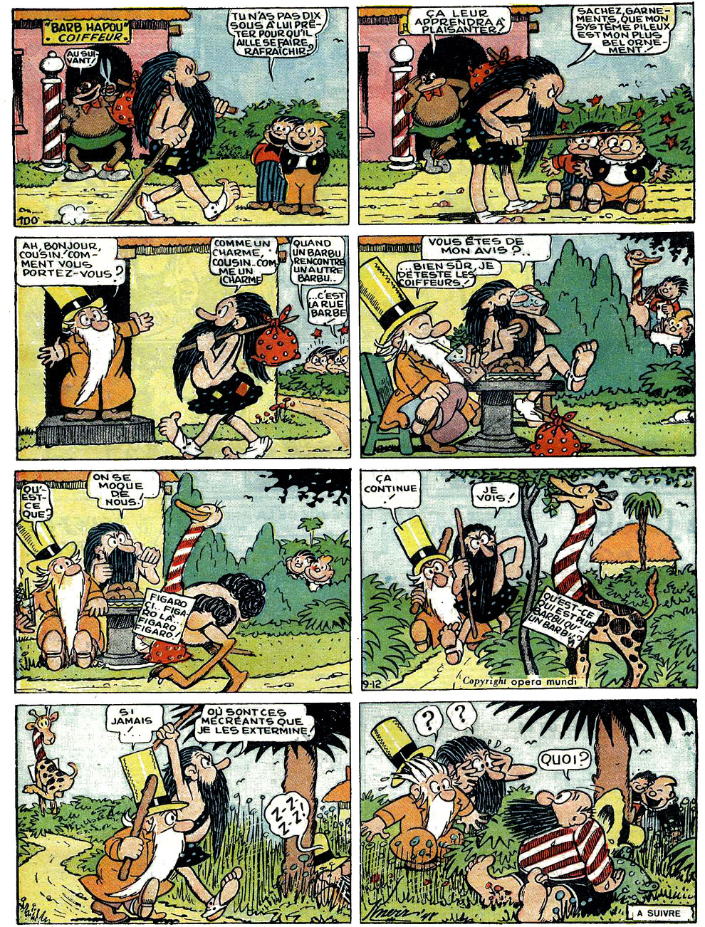 VF de la planche du 12/09/1948