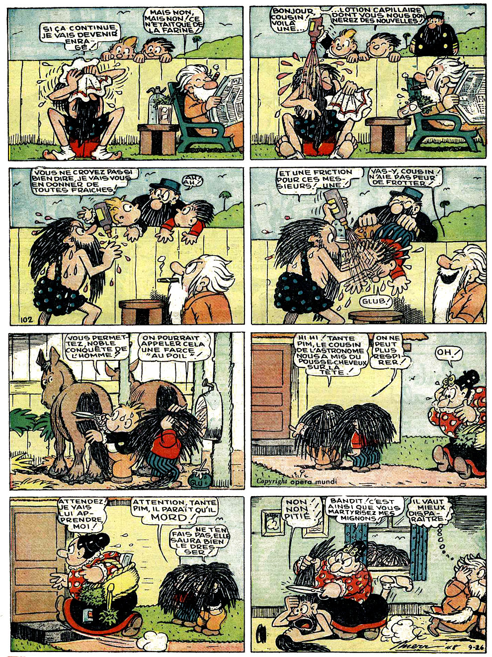 VF de la planche du 26/09/1948