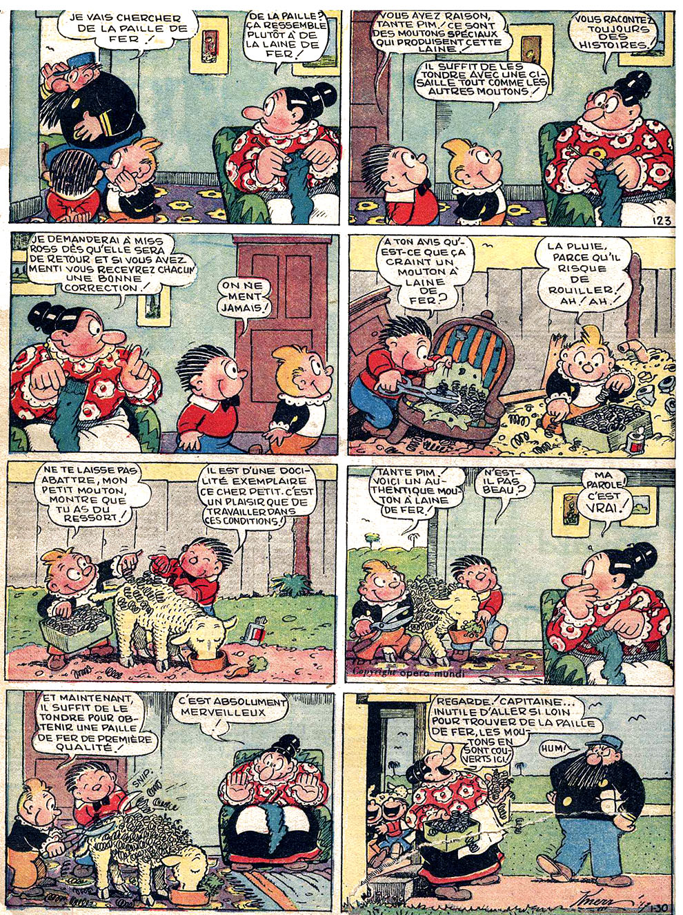 VF de la planche du 30/01/1949