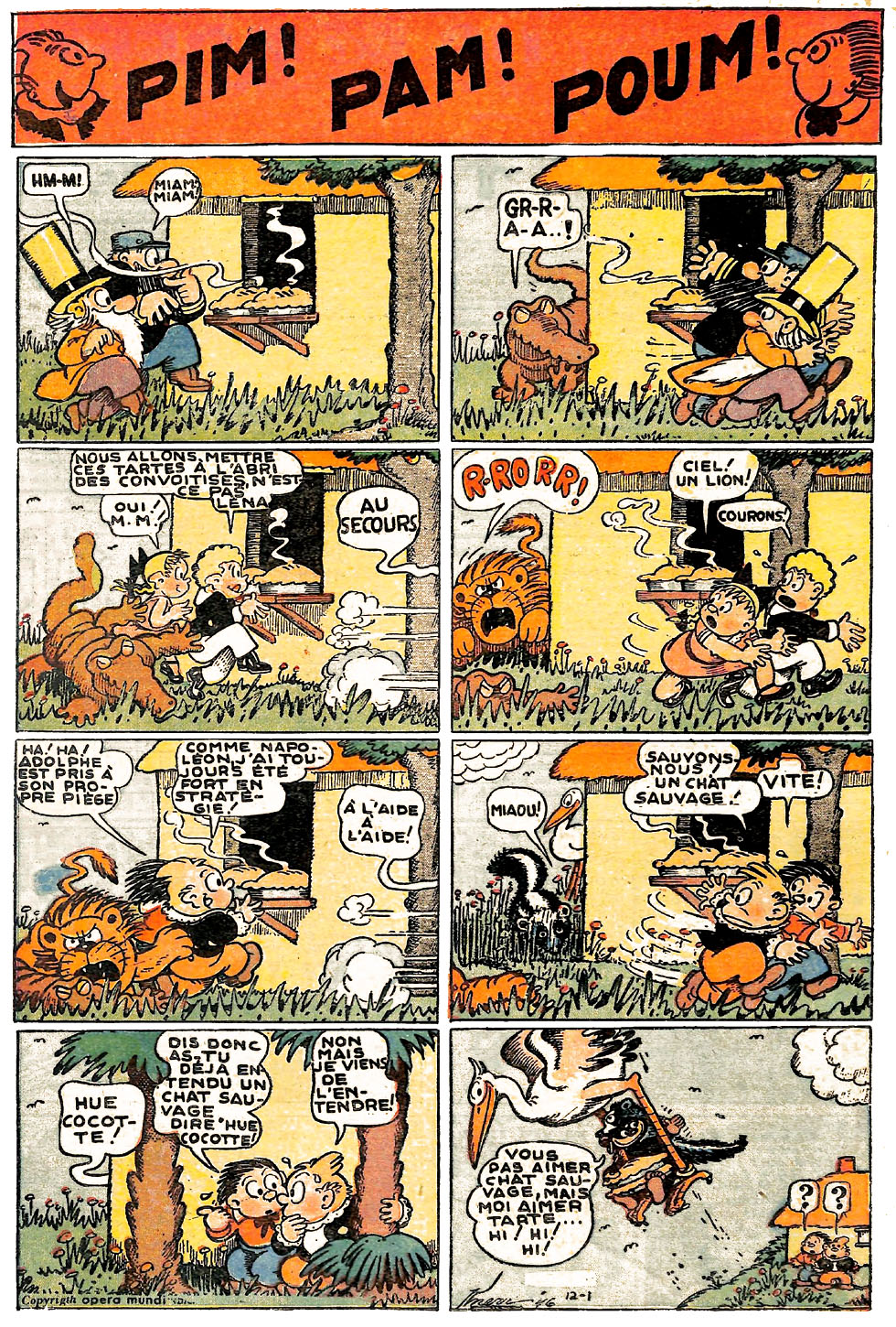 VF de la planche du 01/12/1946