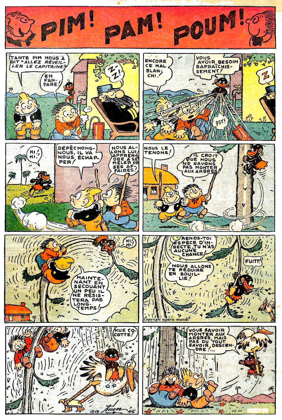 VF de la planche du 15/12/1946