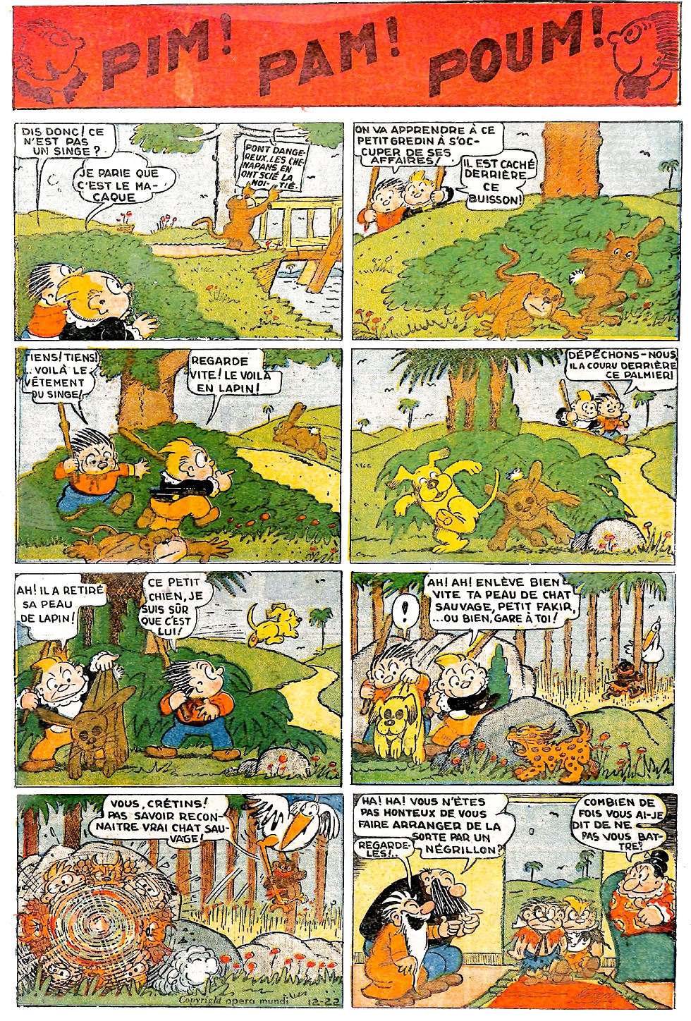 VF de la planche du 22/12/1946