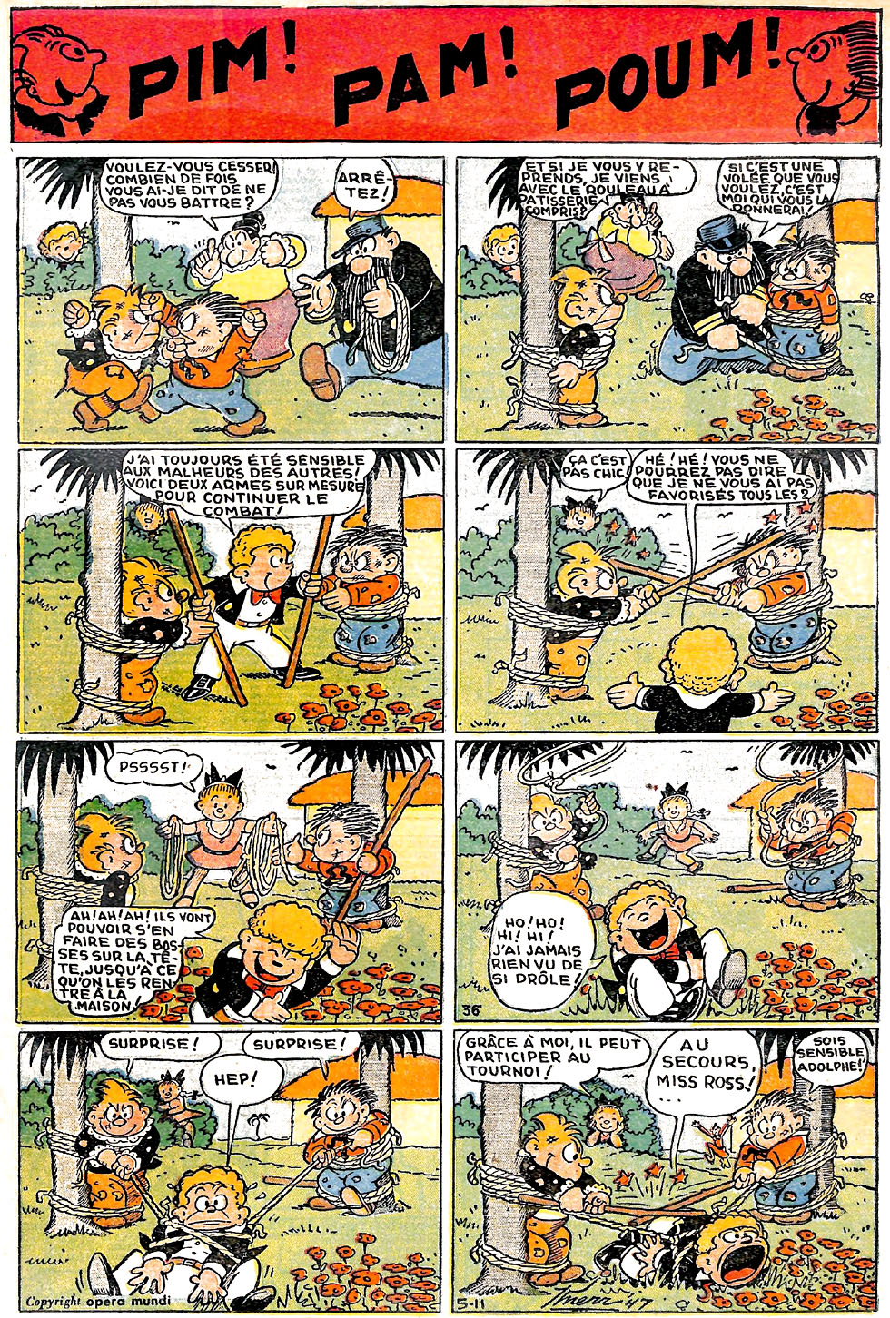 VF de la planche du 11/05/1947