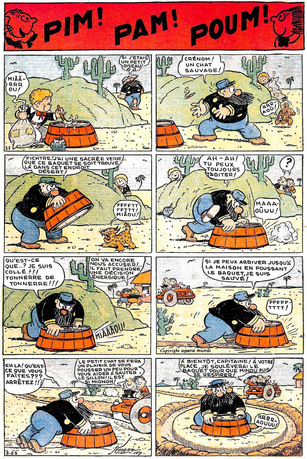 VF de la planche du 25/05/1947