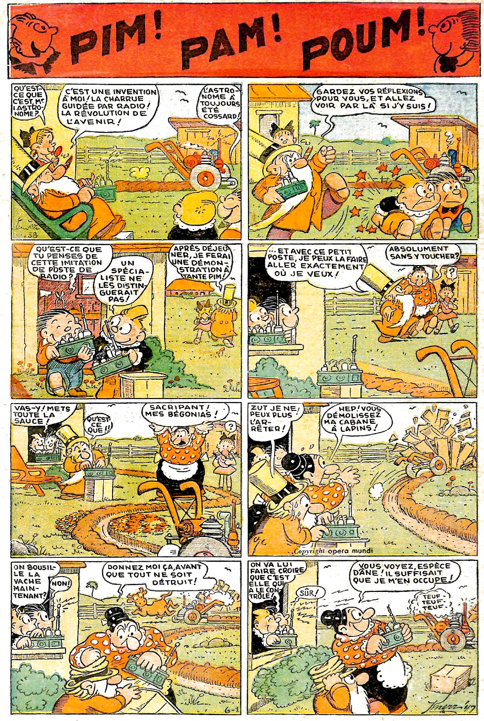 VF de la planche du 01/06/1947