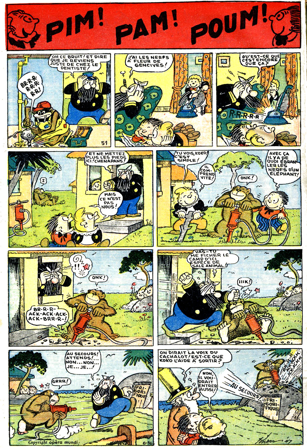 VF de la planche du 31/08/1947