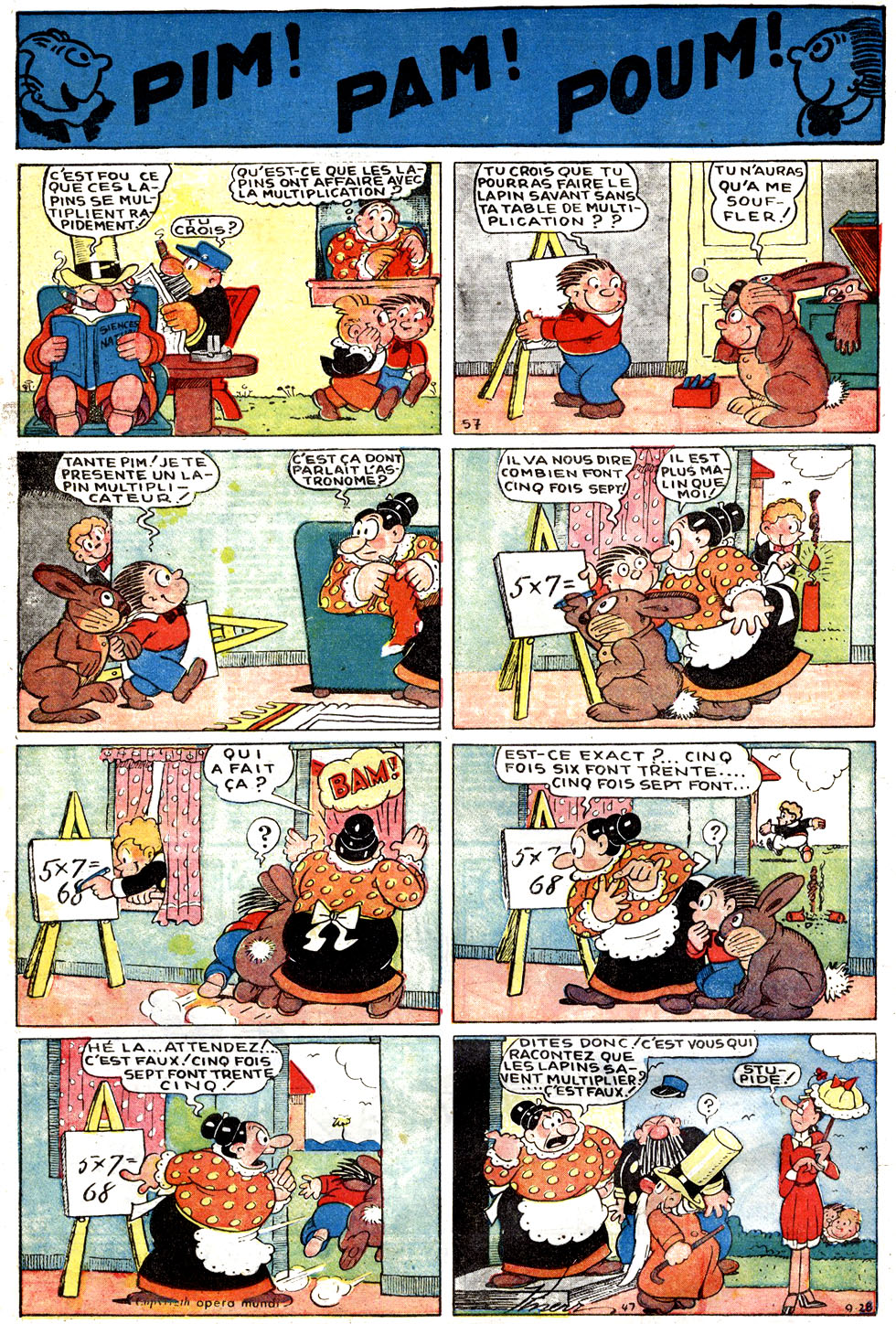 VF de la planche du 28/09/1947