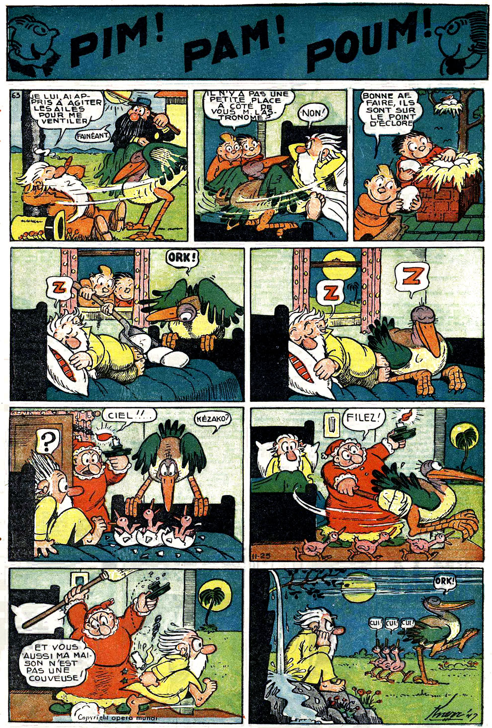 VF de la planche du 23/11/1947