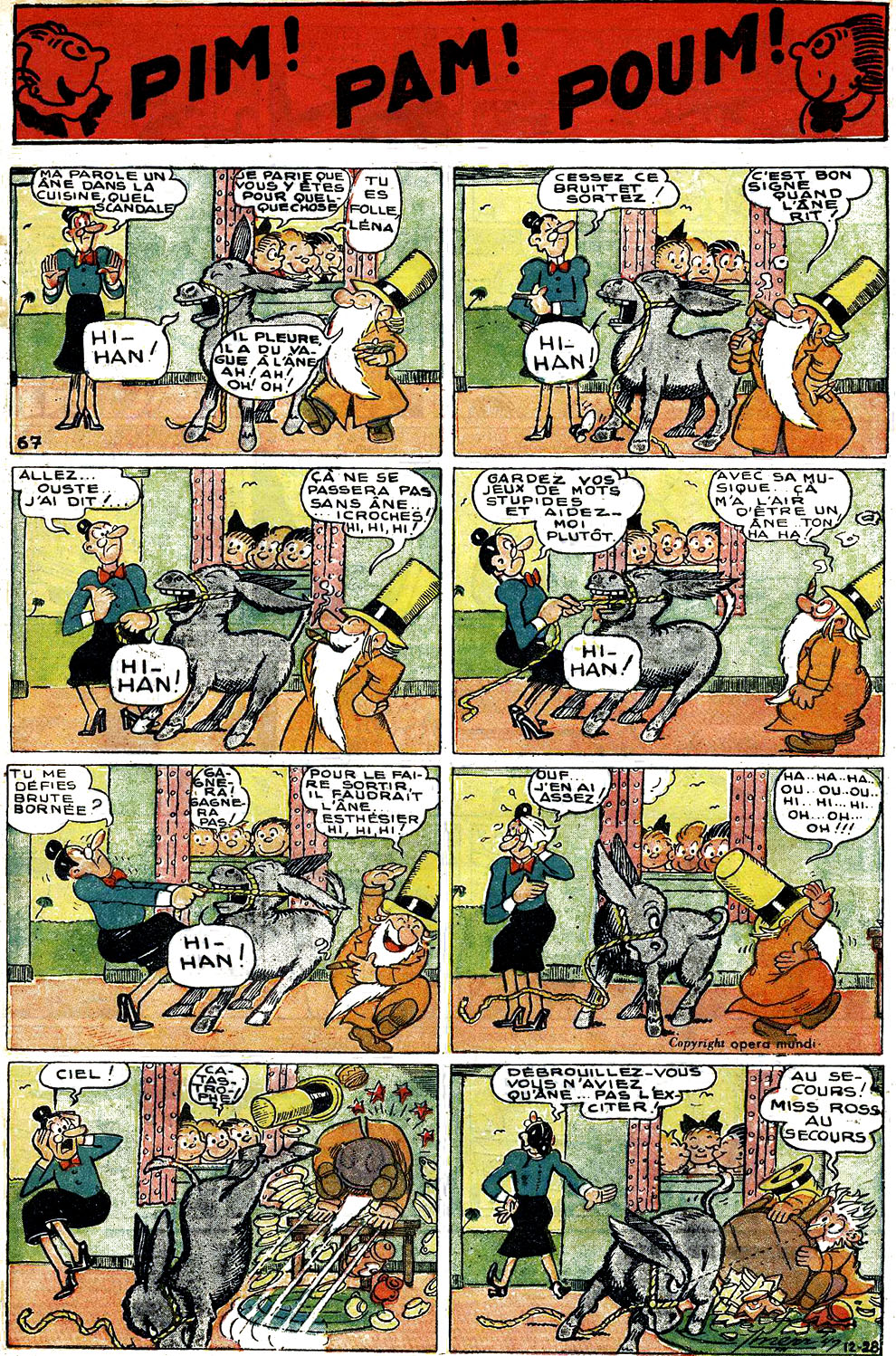 VF de la planche du 28/12/1947