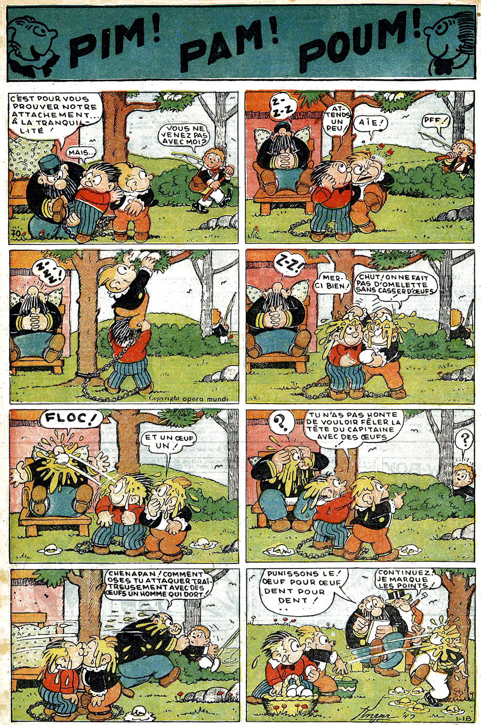 VF de la planche du 18/01/1948