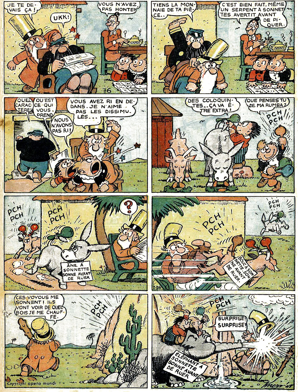 VF de la planche du 29/02/1948