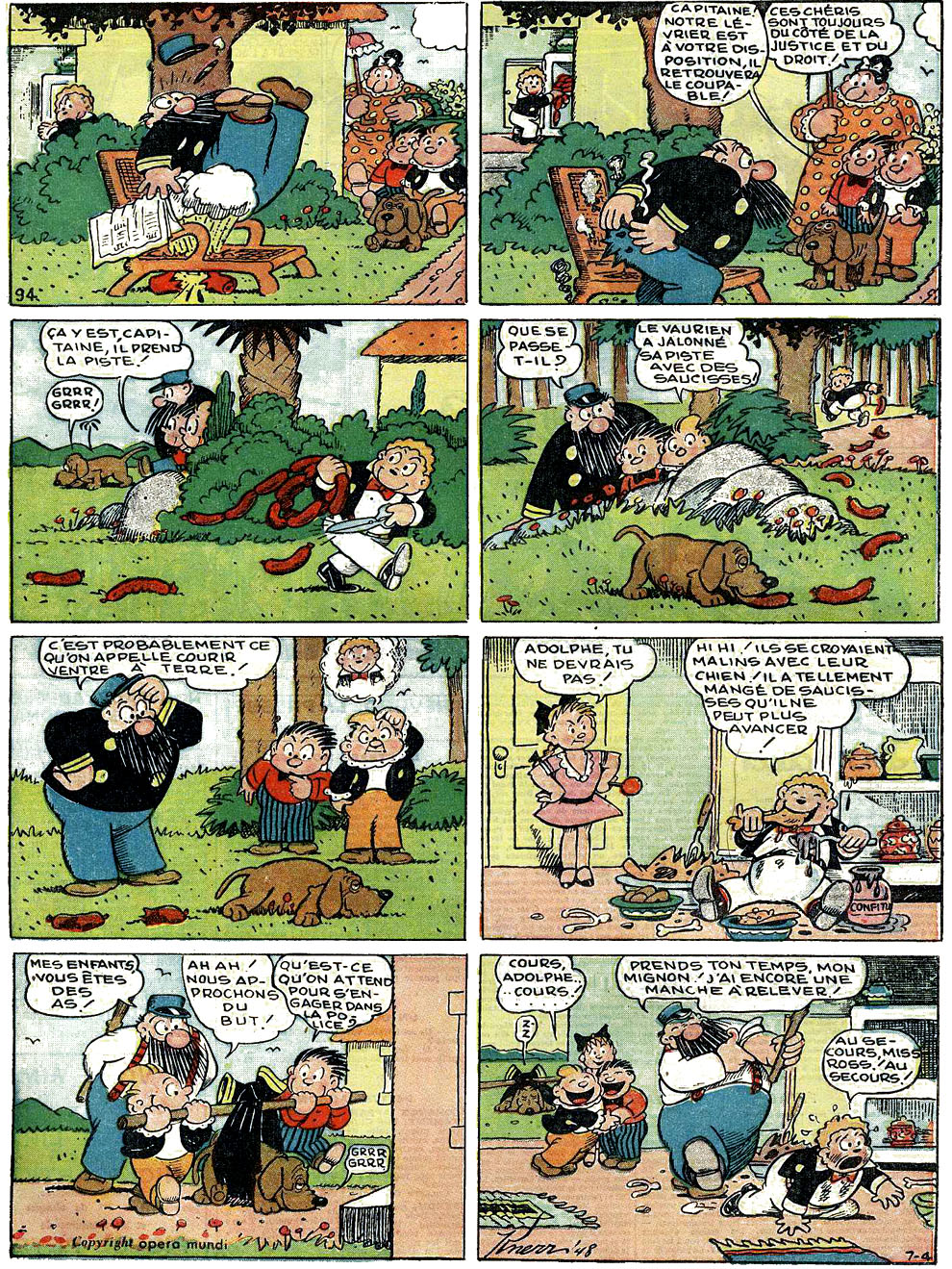 VF de la planche du 04/07/1948