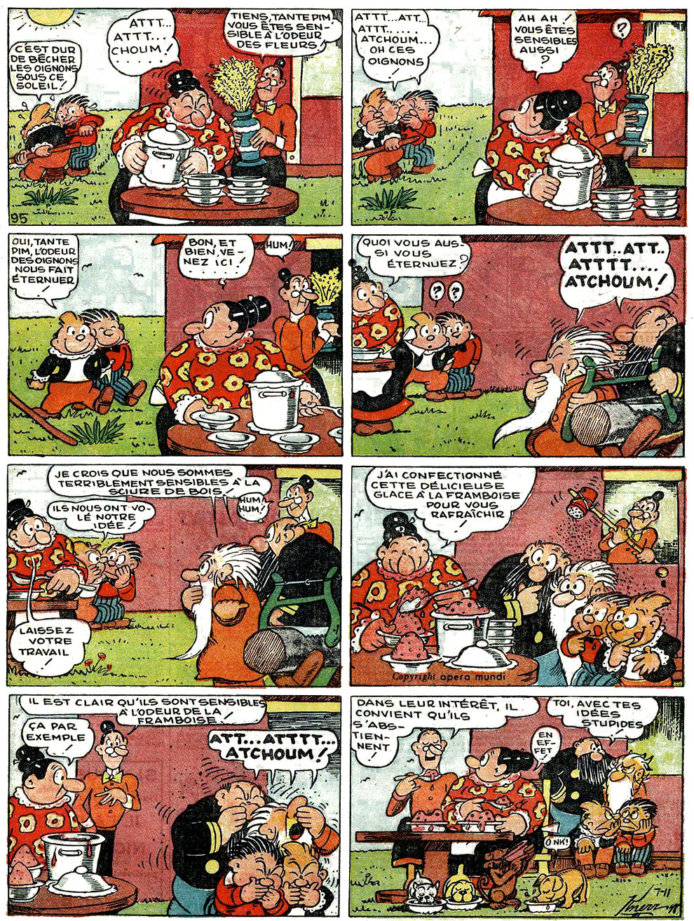 VF de la planche du 11/07/1948