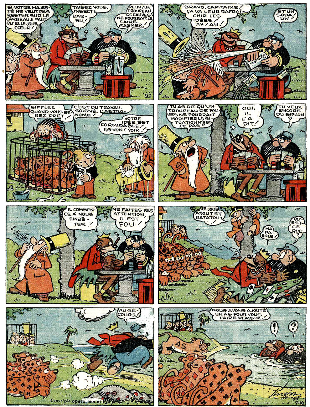 VF de la planche du 18/07/1948