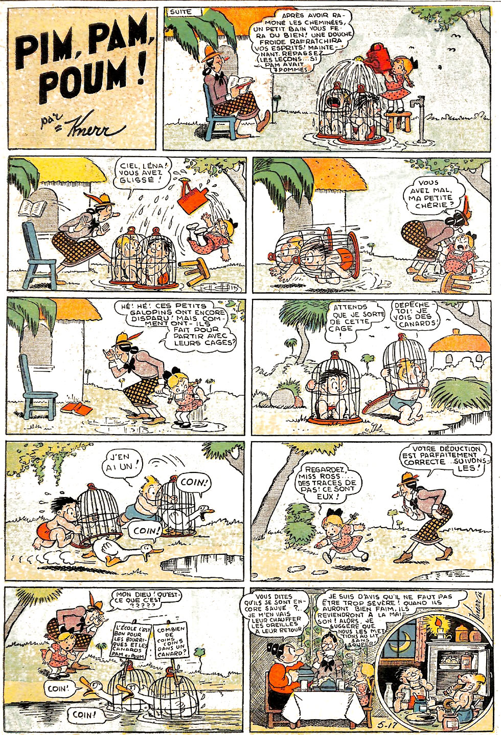 VF de la planche du 17/05/1936