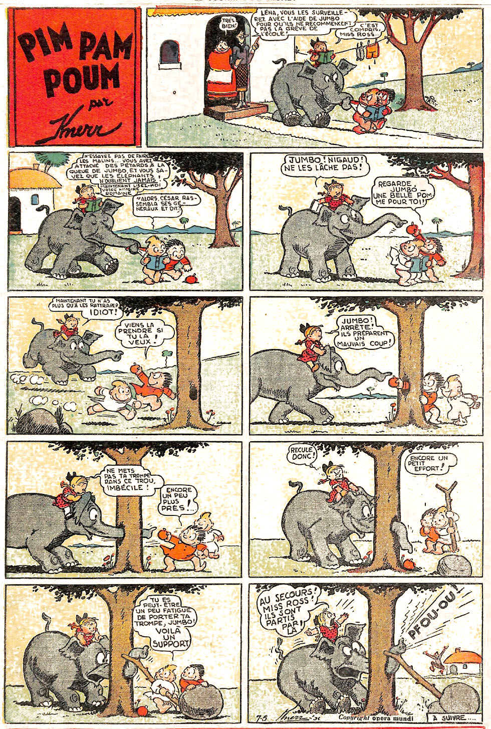 VF de la planche du 05/07/1936