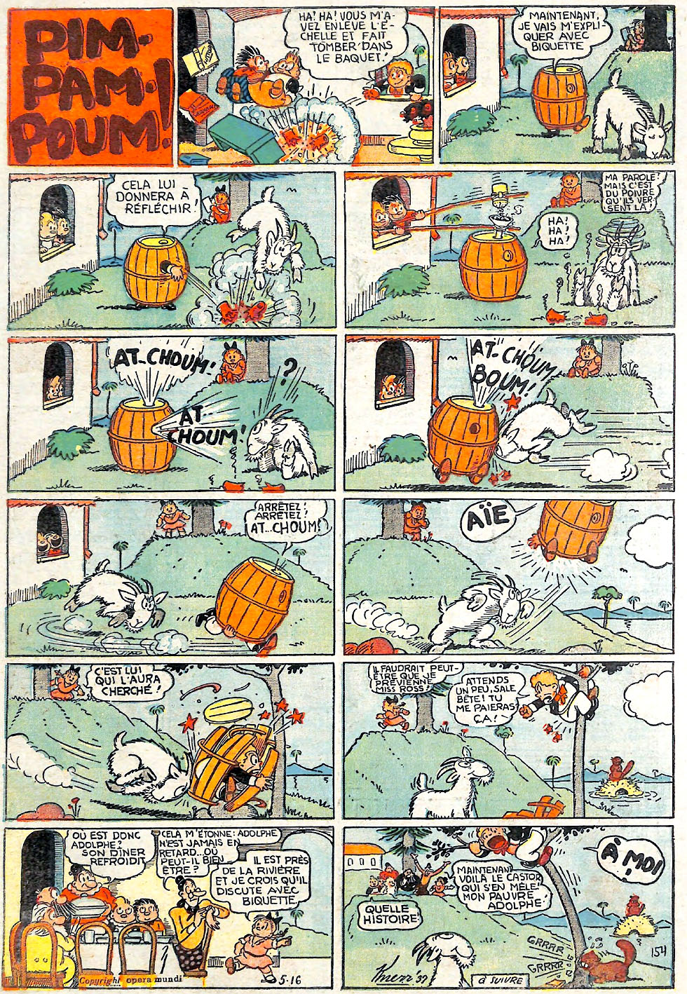 VF de la planche du 16/05/1937