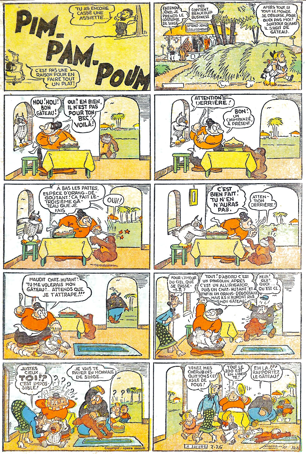 VF de la planche du 25/07/1937