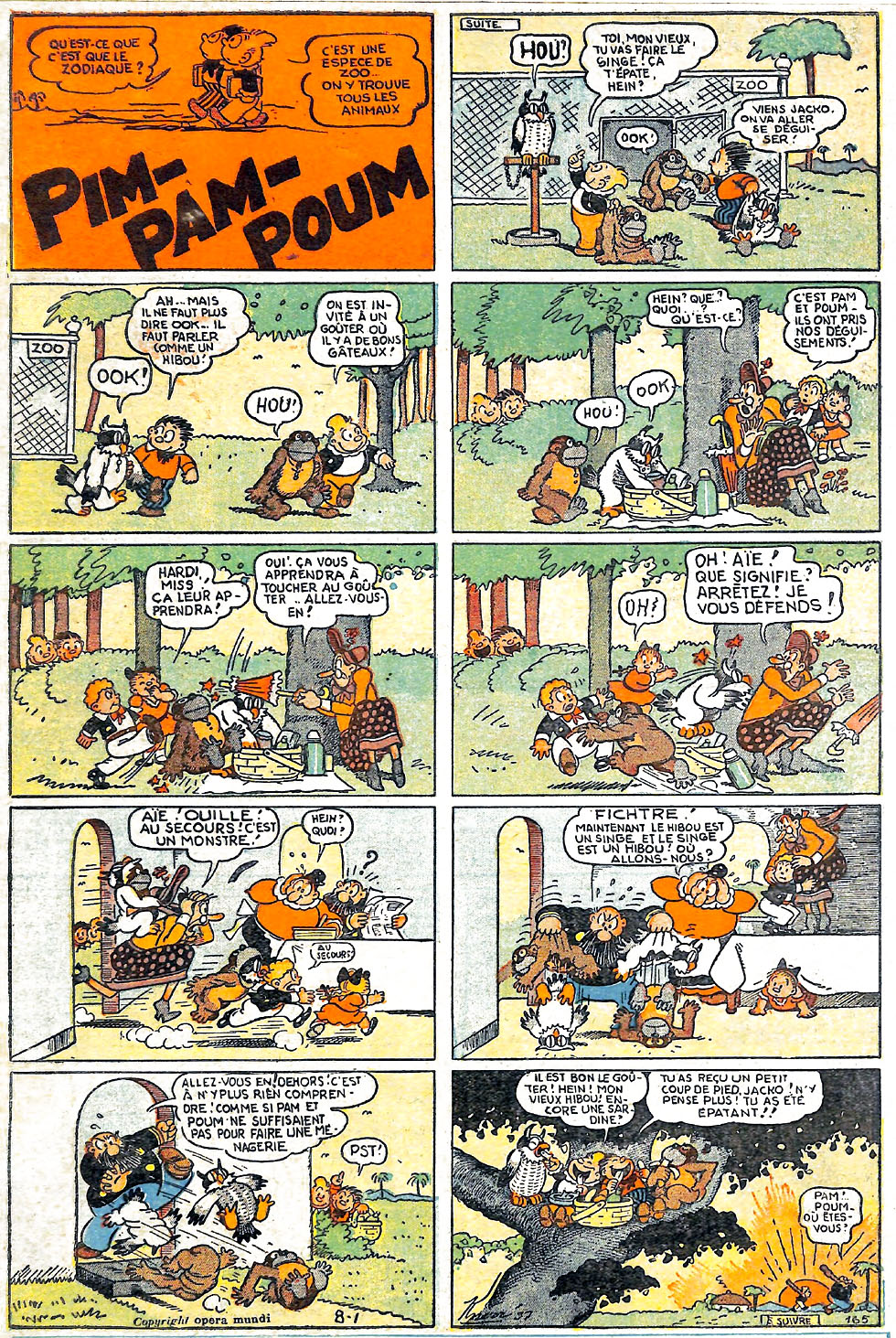 VF de la planche du 01/08/1937