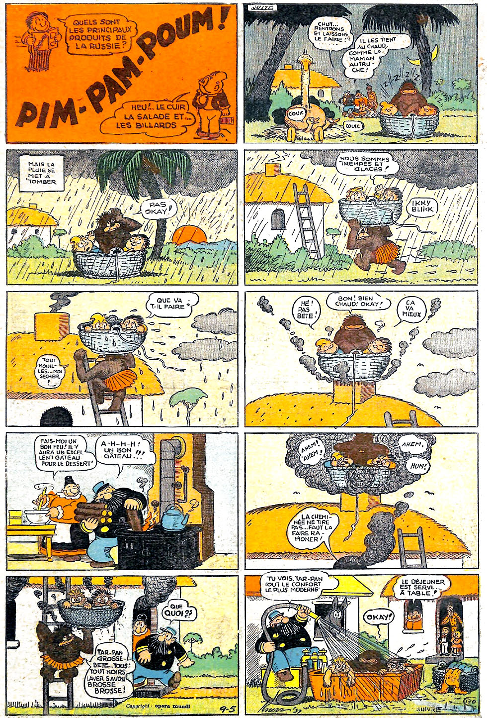 VF de la planche du 05/09/1937