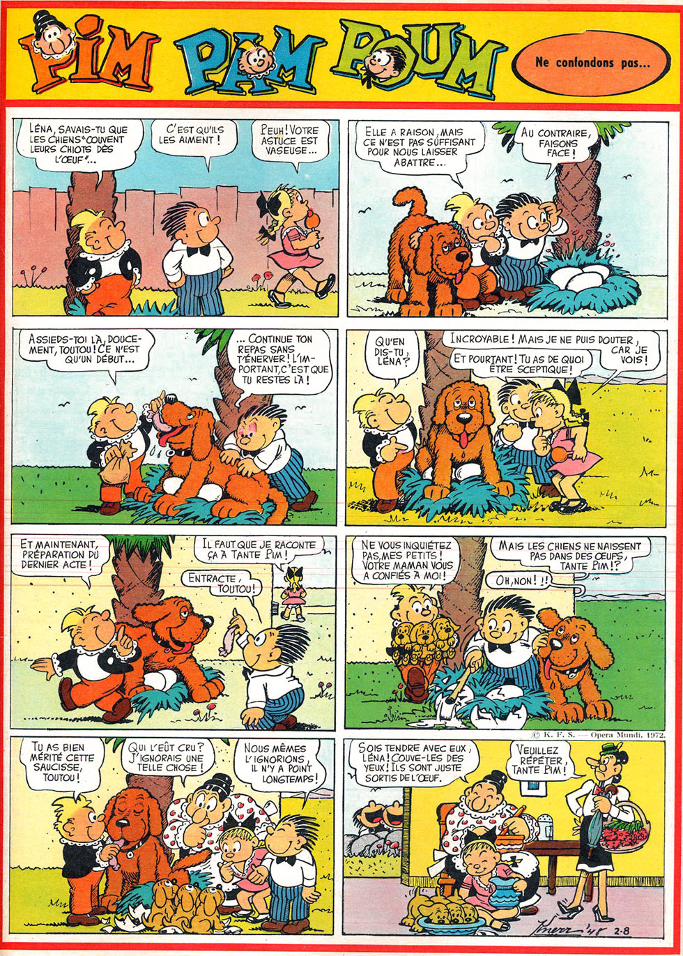 VF de la planche du 08/02/1948