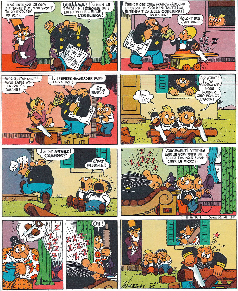 VF de la planche du 07/11/1948