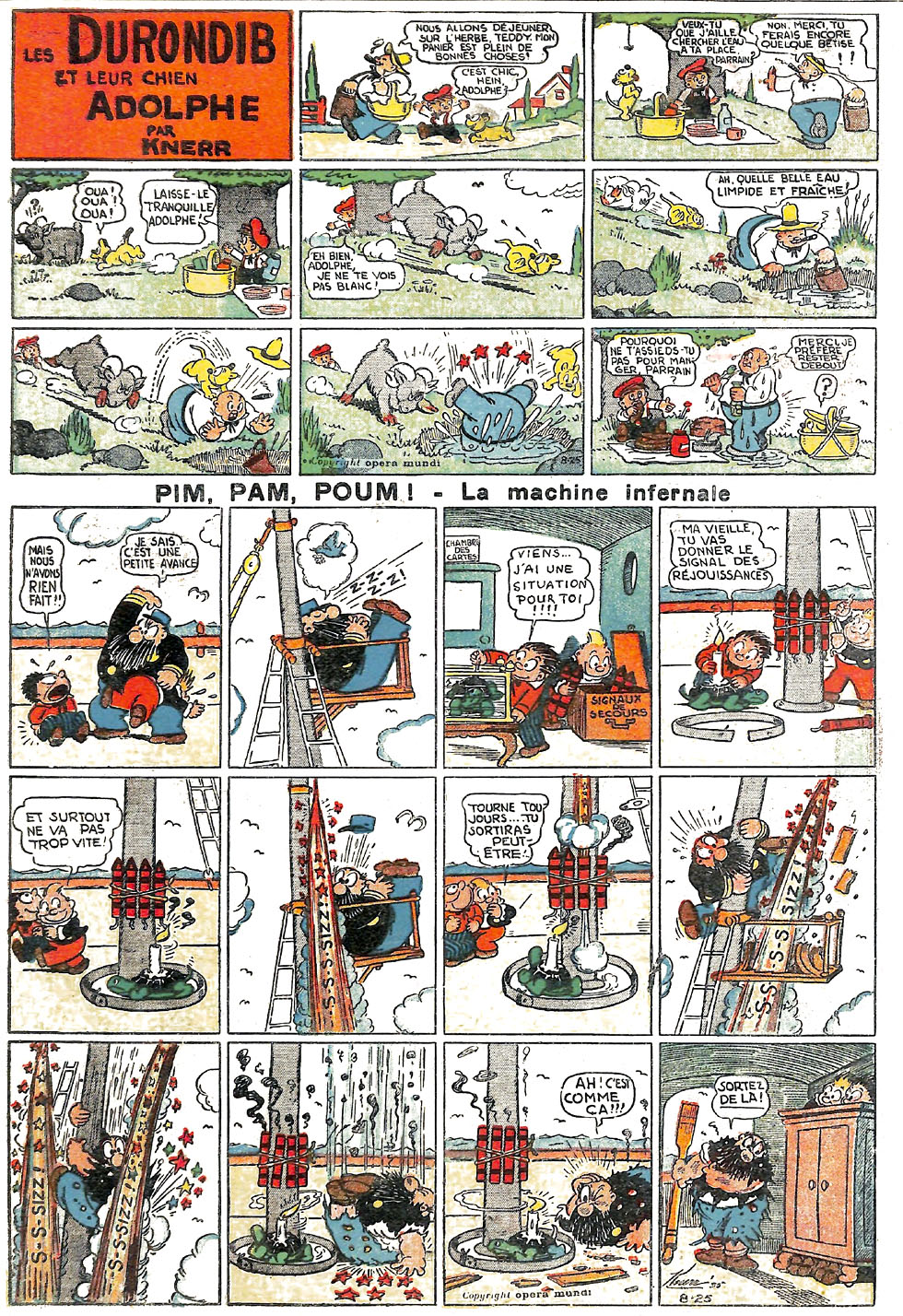 VF de la planche du 25/08/1935