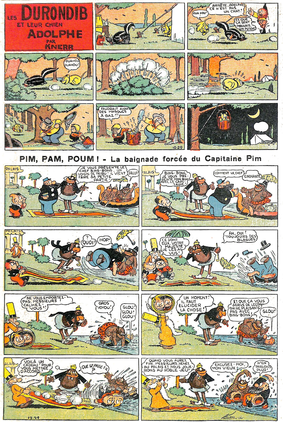 VF de la planche du 29/12/1935