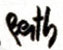 Signature de Berth