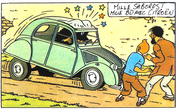 Tintin Citroën