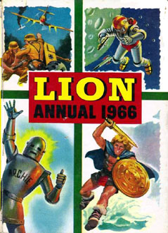 Couverture de Lion annual 1966