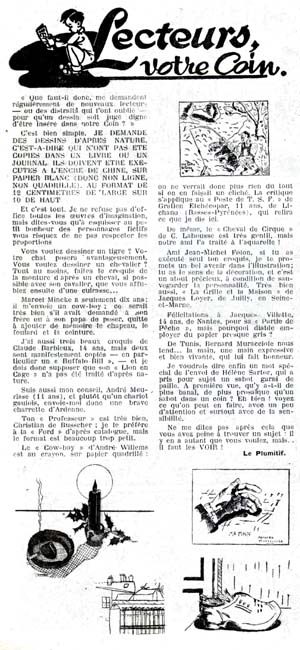 Le coin des lecteurs